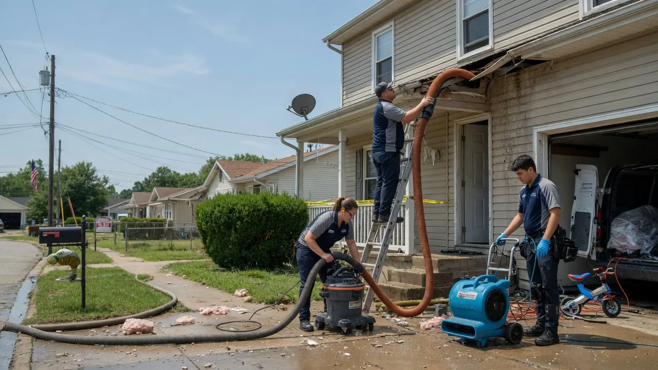 Water Damage Restoration in Pricedale, PA near me